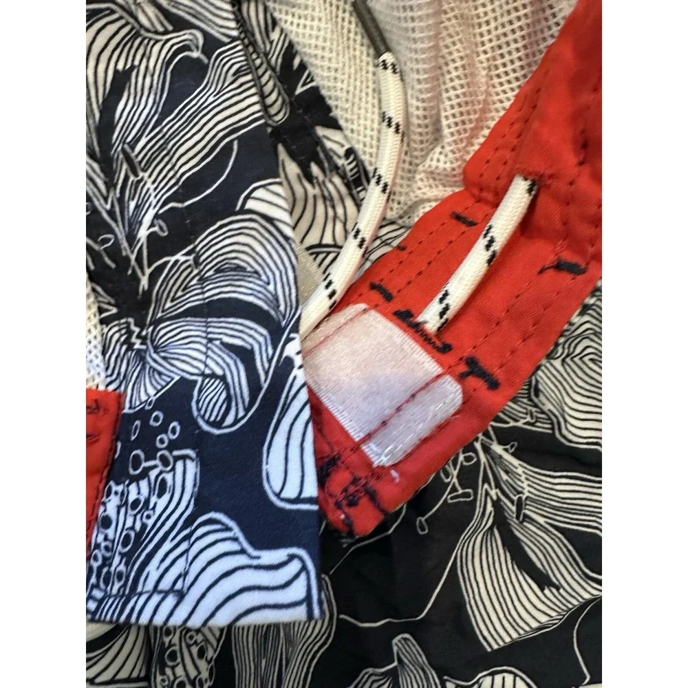 Goodfellow Swim Trunks Mens Large Blue Floral Beach‎ Surfer Casual Never Worn